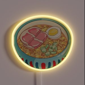 Ponyo Ramen RGB Neon Sign