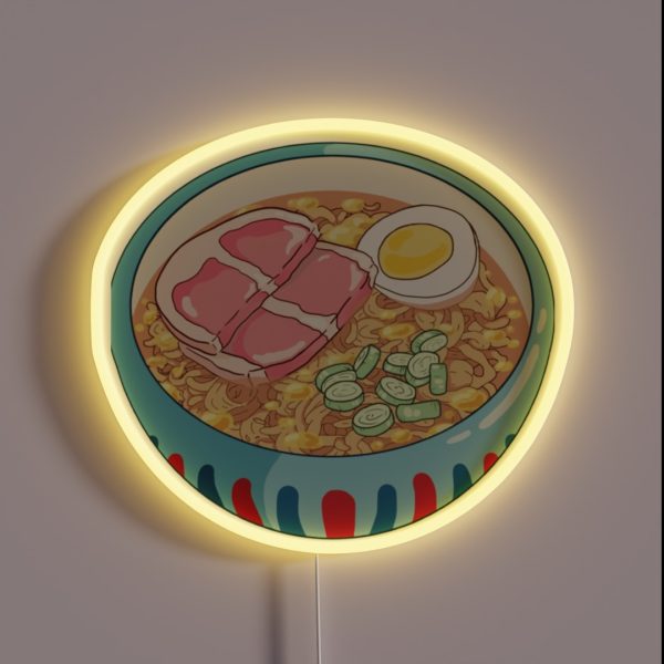 Ponyo Ramen RGB Neon Sign