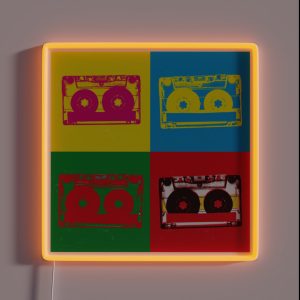 Pop Music RGB Neon Sign