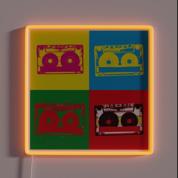 Pop Music RGB Neon Sign