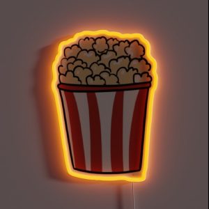 Popcorn RGB Neon Sign Popcorn RGB Neon Sign