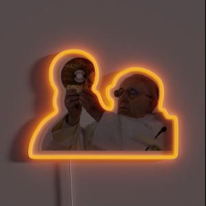 Pope Francis Loves Fearless Taylor S Version RGB Neon Sign