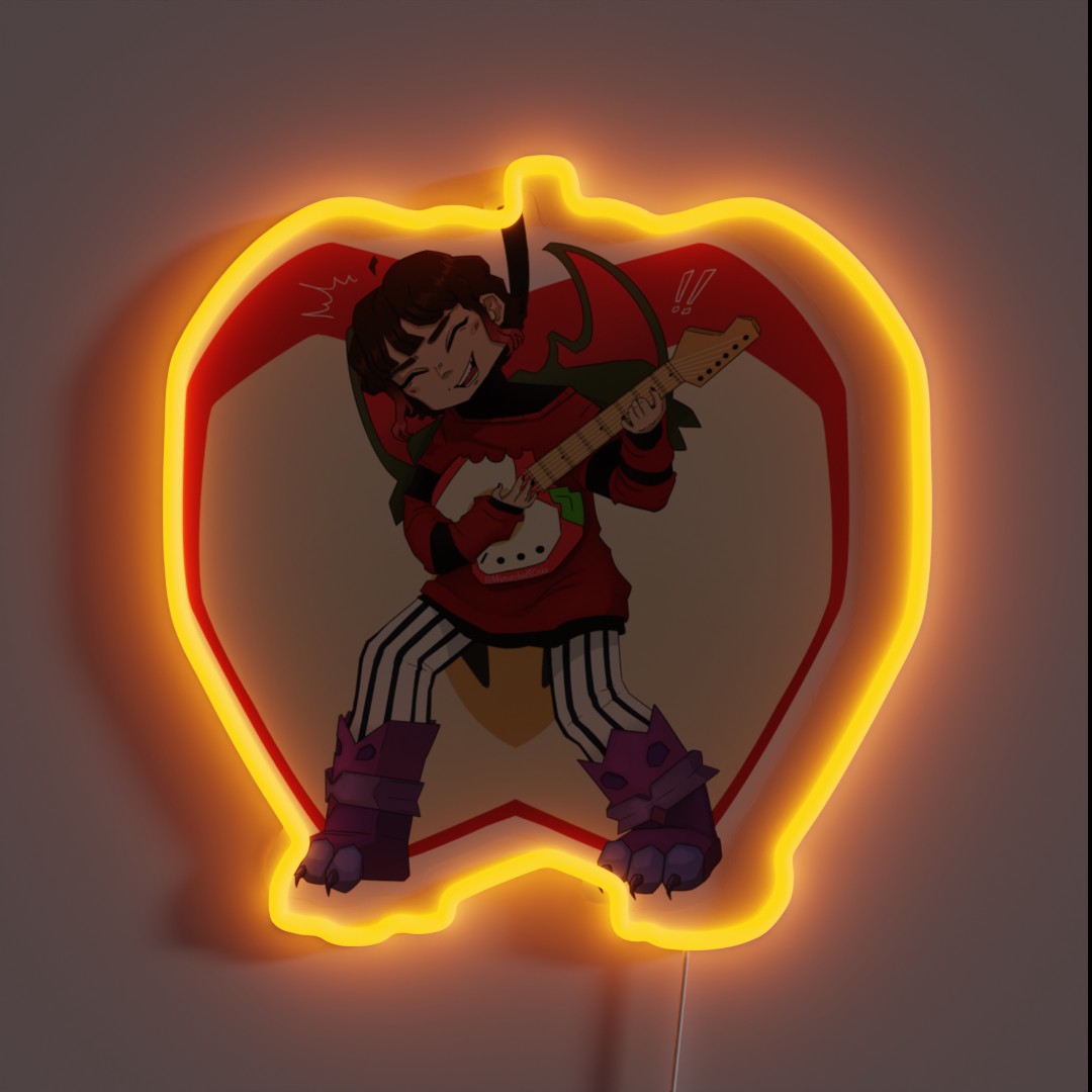 Porter Robinson Cheerleader RGB Neon Sign Porter Robinson Cheerleader RGB Neon Sign