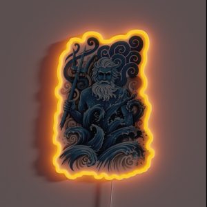Poseidon RGB Neon Sign