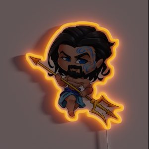 Poseidon RGB Neon Sign