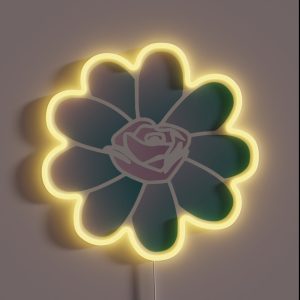 Positions Flower RGB Neon Sign