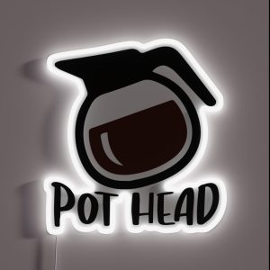 POT HEAD RGB Neon Sign