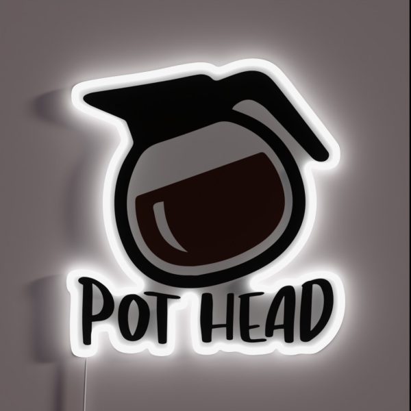 POT HEAD RGB Neon Sign