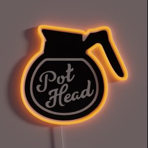 Pothead RGB Neon Sign
