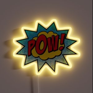 POW RGB Neon Sign