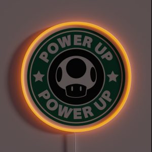 POWER UP RGB Neon Sign