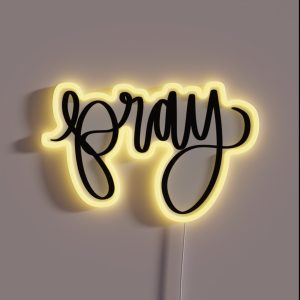 Pray RGB Neon Sign Pray RGB Neon Sign