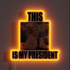 President Brittany Broski RGB Neon Sign