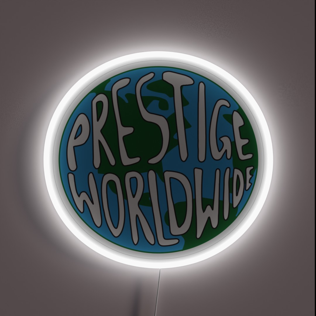 Prestige Wordwide RGB Neon Sign Prestige Wordwide RGB Neon Sign