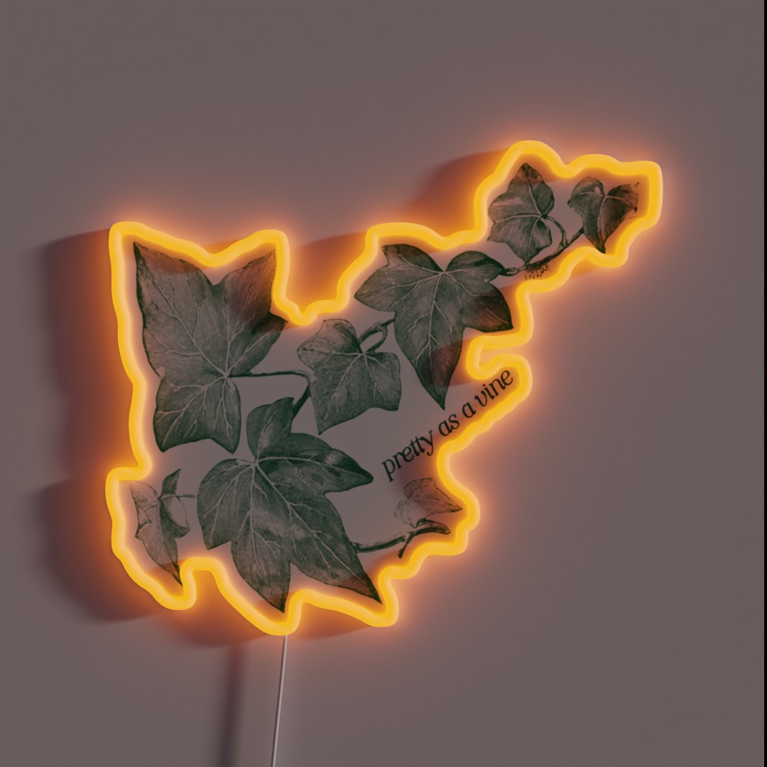 Pretty As A Vine RGB Neon Sign Pretty As A Vine RGB Neon Sign