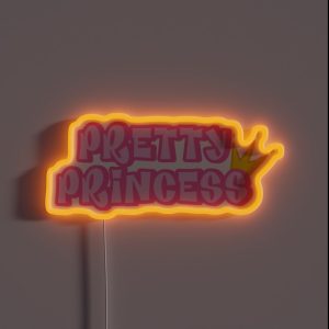 Pretty Princess RGB Neon Sign