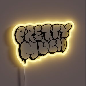 PRETTYMUCH GRAFFITI RGB Neon Sign