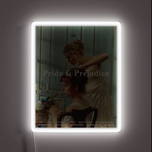 Pride And Prejudice Movie Poster RGB Neon Sign