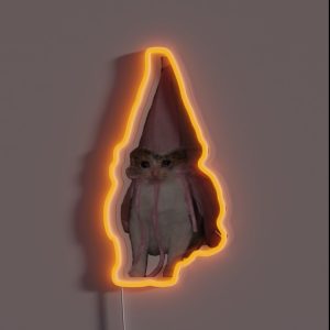 Princess Crying Kitty Cat Meme RGB Neon Sign