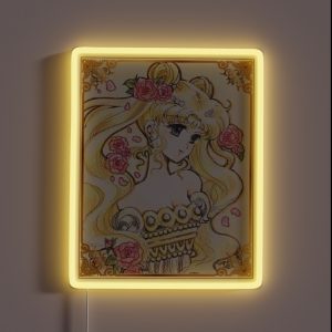 Princess Serenity RGB Neon Sign