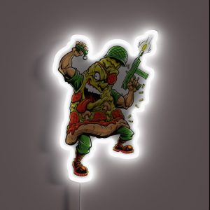 PRIVATE PIZZA RGB Neon Sign PRIVATE PIZZA RGB Neon Sign