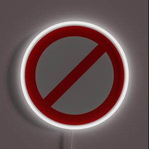 Prohibition RGB Neon Sign