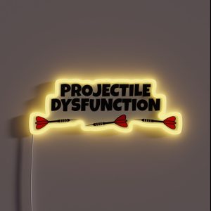 Projectile Dysfunction RGB Neon Sign