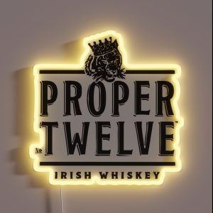 Proper Twelve Irish RGB Neon Sign