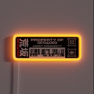 Property Of Arasaka RGB Neon Sign