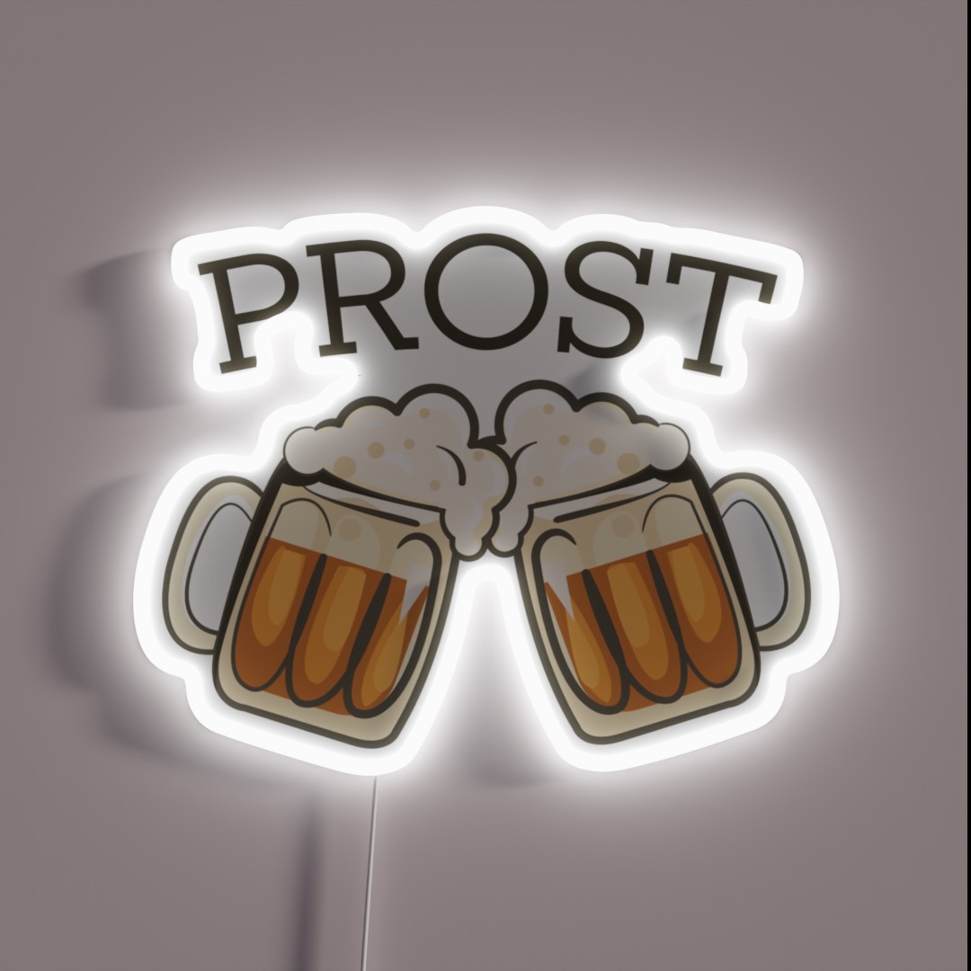 Prost Oktoberfest 2024 RGB Neon Sign Prost Oktoberfest 2024 RGB Neon Sign