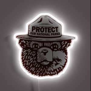 Protect Our Parks RGB Neon Sign