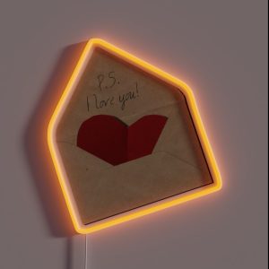 Ps I Love You RGB Neon Sign