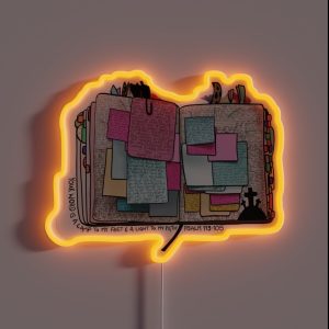 Psalm 119 105 Bible RGB Neon Sign Psalm 119 105 Bible RGB Neon Sign