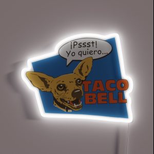 Pssst Yo Quiero RGB Neon Sign Pssst Yo Quiero RGB Neon Sign
