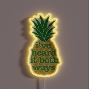 Psych I Ve Heard It Both Ways RGB Neon Sign