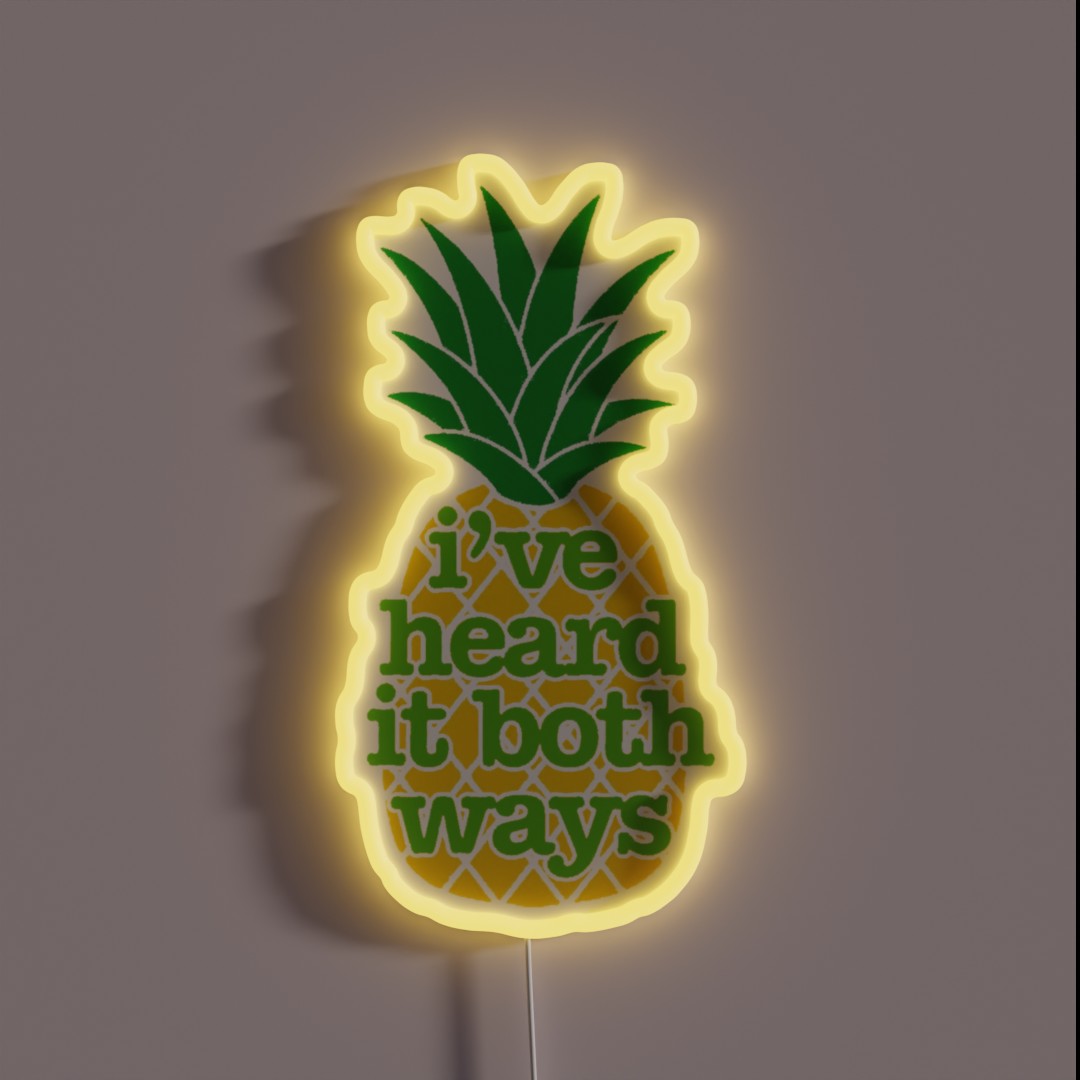 Psych I Ve Heard It Both Ways RGB Neon Sign Psych I Ve Heard It Both Ways RGB Neon Sign