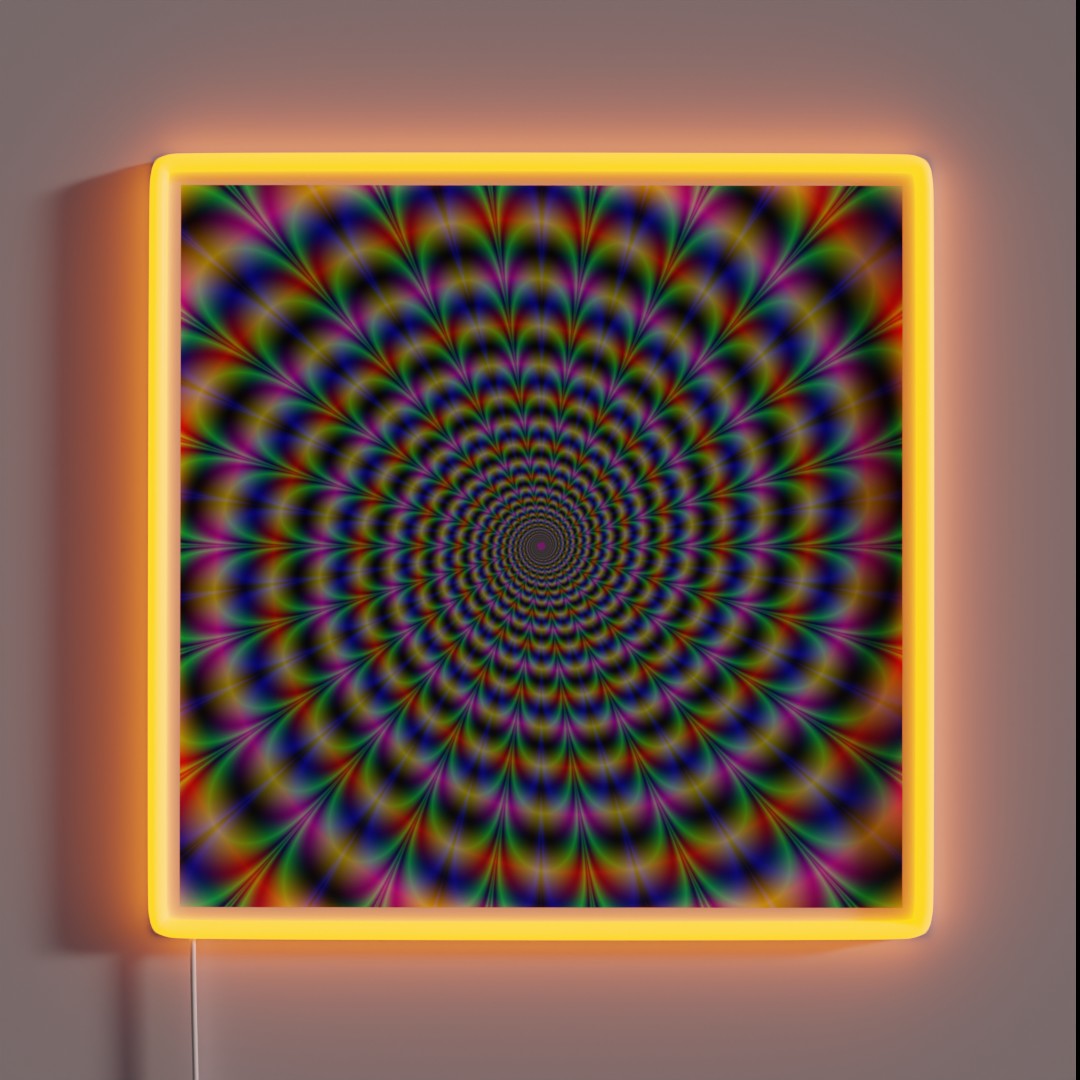 Psychedelic Swirl RGB Neon Sign Psychedelic Swirl RGB Neon Sign