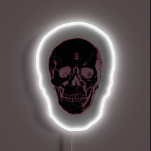 Psychic TV Scull Design RGB Neon Sign