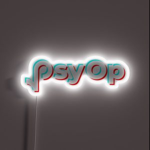 Psyop RGB Neon Sign