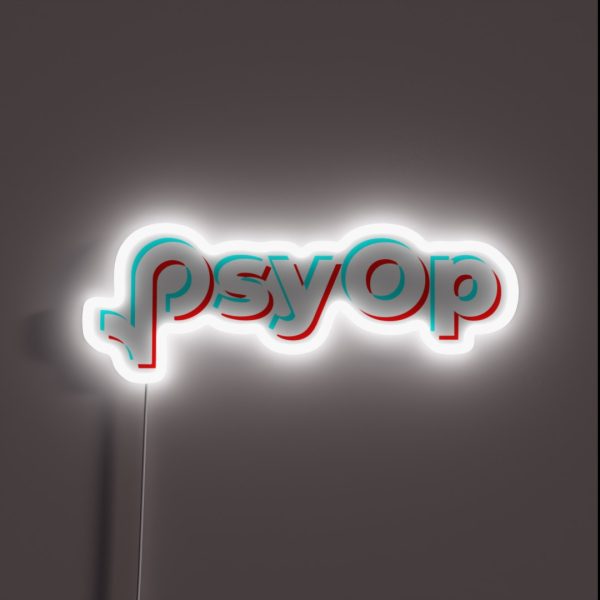 Psyop RGB Neon Sign