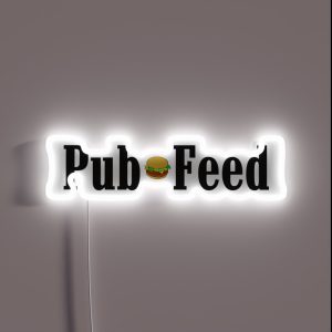 Pub Feed RGB Neon Sign