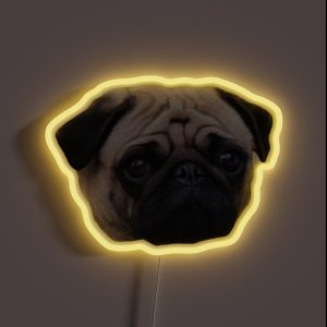 Pug RGB Neon Sign