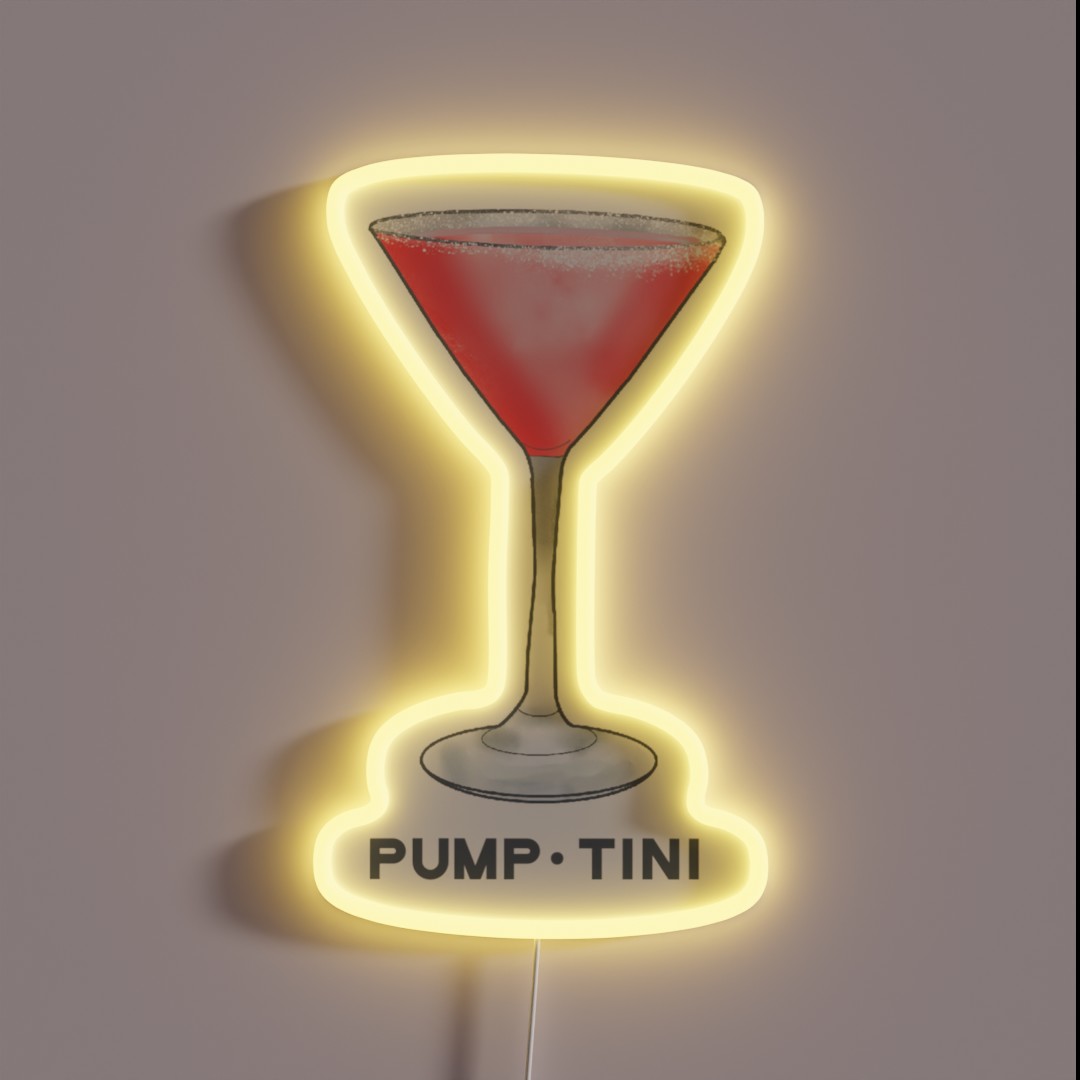 PUMP TINI RGB Neon Sign PUMP TINI RGB Neon Sign