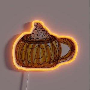 Pumpkin Drink RGB Neon Sign