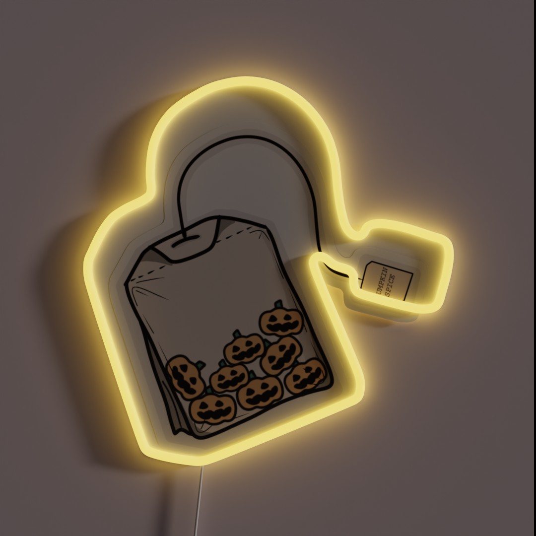 Pumpkin Spice RGB Neon Sign Pumpkin Spice RGB Neon Sign