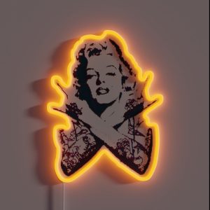 Punk Marilyn RGB Neon Sign