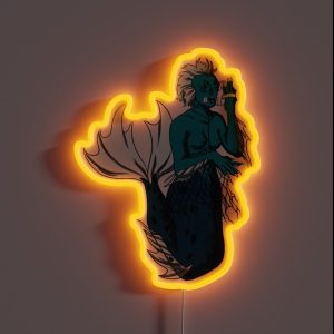 Punky Mermaid RGB Neon Sign