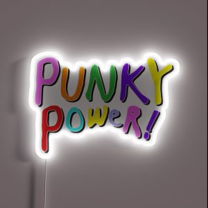 Punky Power RGB Neon Sign
