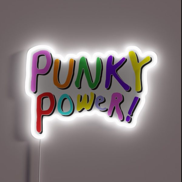 Punky Power RGB Neon Sign