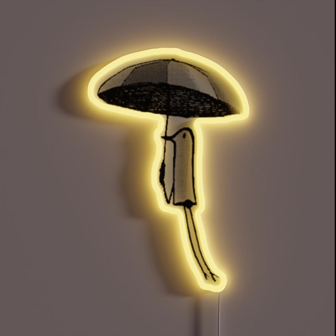Punpun Umbrella RGB Neon Sign Punpun Umbrella RGB Neon Sign